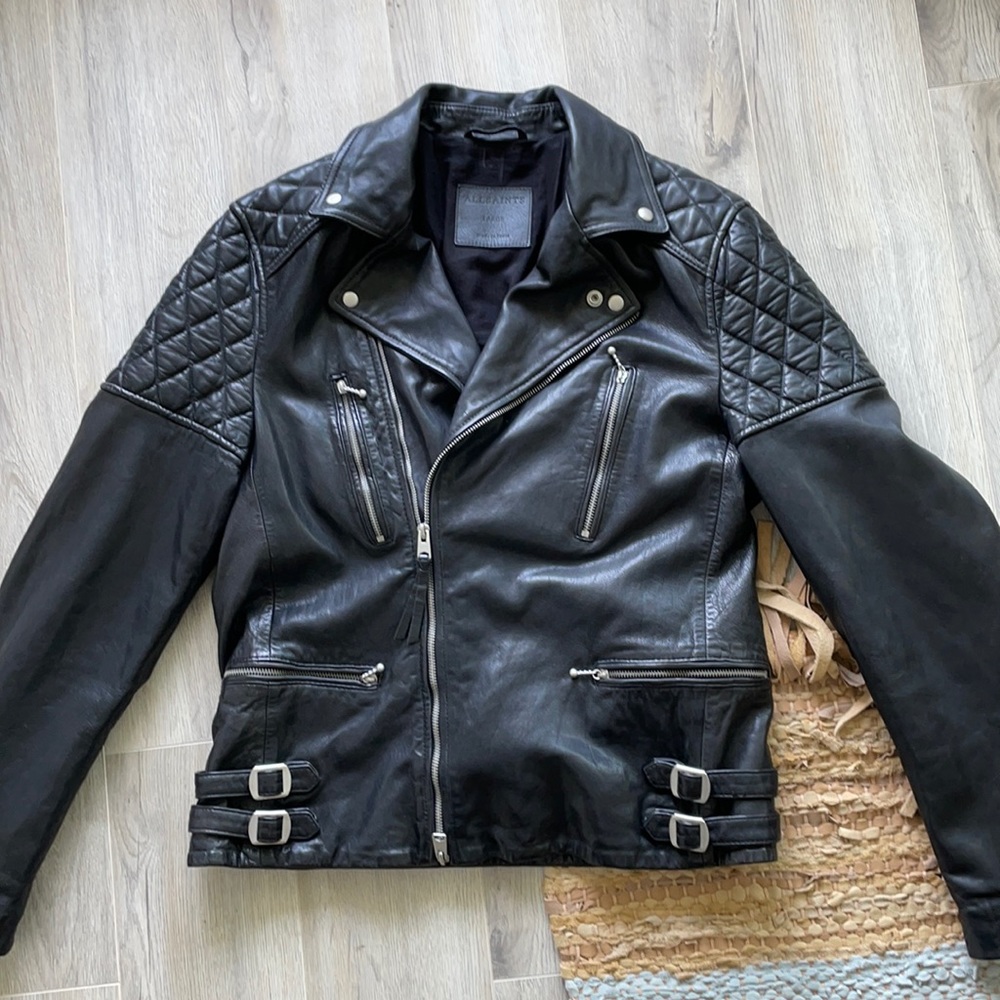 All Saints Leather Jacket